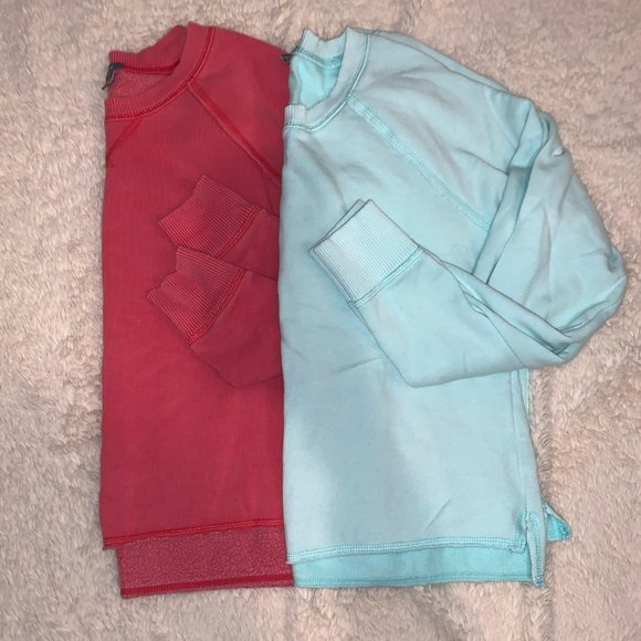 COPY - [Aerie] Cropped Raglan Sweatshirt - Picture 1 of 7
